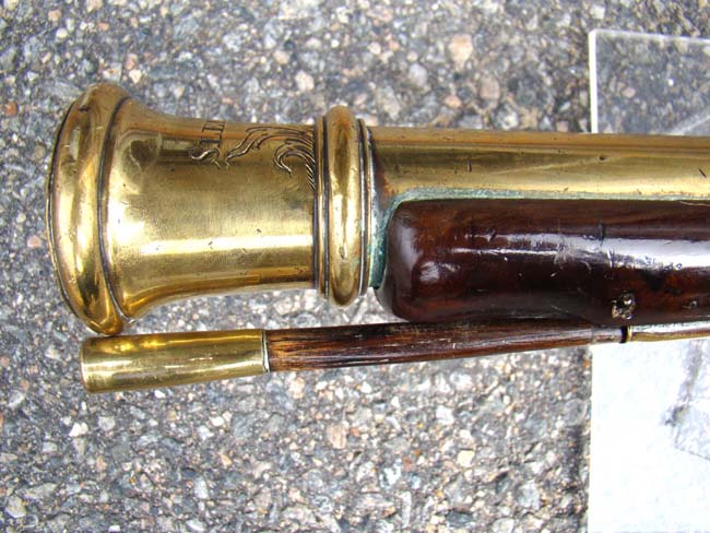 The DANGAN CASTLE flintlock blunderbuss owned by Garret Wesley, father of Arthur, The First Duke of Wellington — image 6